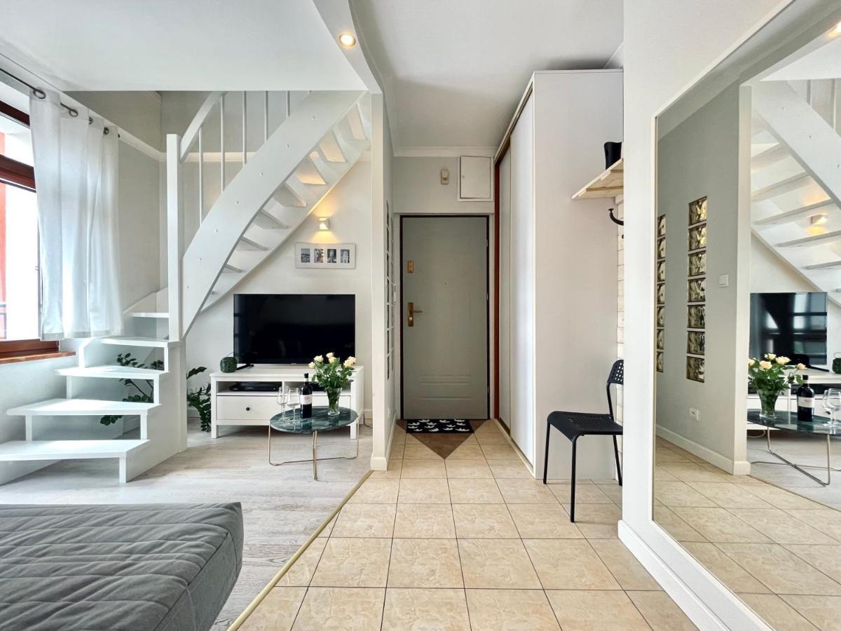 Stary Toruń Two-Story Old Town Apartment מראה חיצוני תמונה