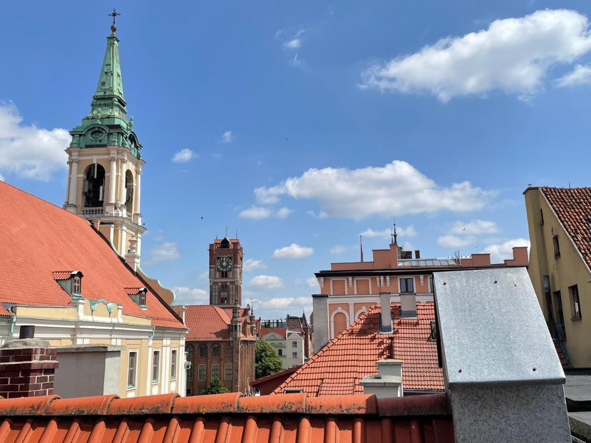 Stary Toruń Two-Story Old Town Apartment מראה חיצוני תמונה