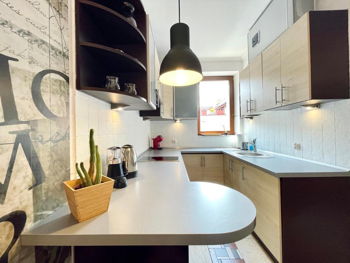 Stary Toruń Two-Story Old Town Apartment מראה חיצוני תמונה