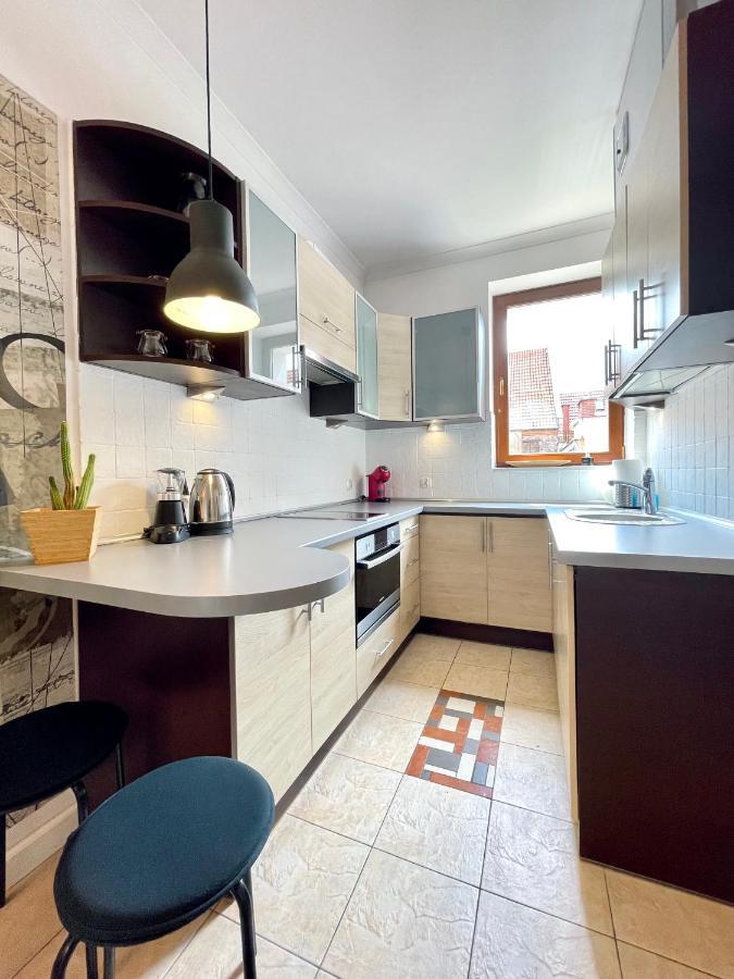 Stary Toruń Two-Story Old Town Apartment מראה חיצוני תמונה